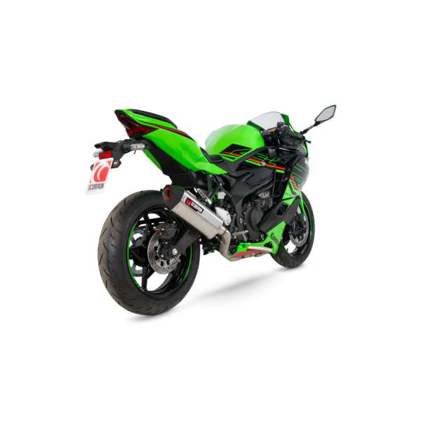 Scorpion Serket Parallel Komplettanlage für Kawasaki ZX 4 RR 2023-2024 Motorräder